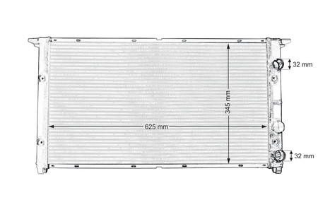 Performance Radiator Volkswagen Golf III 1994-1998