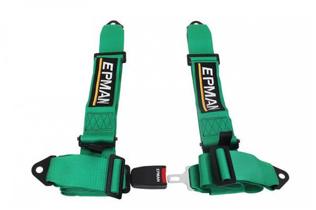 Sport Racing Harness 4-Point 3 Inch Green – EPMAN