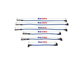 Przewody zapłonowe Audi 80 90 100 200 Volkswagen Passat 1.8-2.3L 73-91 Czerwone