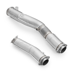 Downpipe BMW M3 Competition (G80, G81) S58B, M4 (G82/G83) 3.0 S58 with EURO 6 catalytic converter 