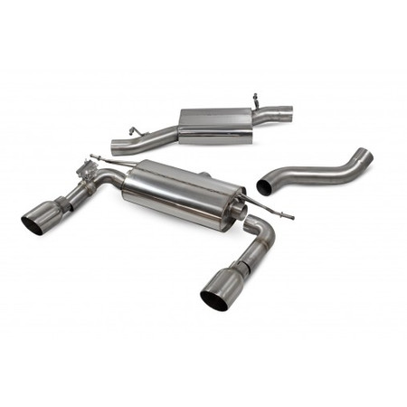 CatBack Audi TT MK3 2.0 TFSI Quattro (Non-GPF) Resonated with Electronic Valves