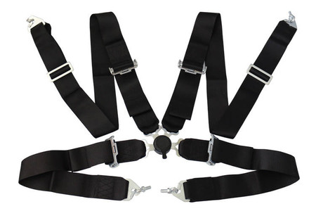 Racing harness 4-point 3" black – Quick