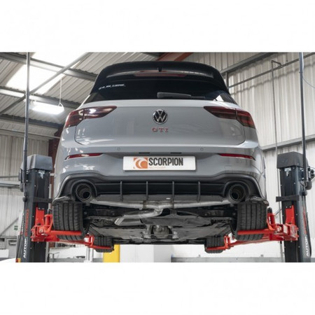 CatBack Volkswagen Golf MK8 GTI Clubsport Non-resonated Predator