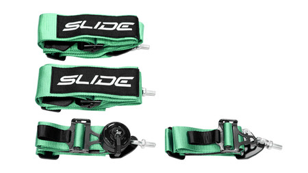 Racing seat belts SLIDE V2 Quick mint 4p 3"