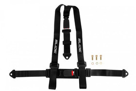 Racing seat belts SLIDE 3p 2" black 