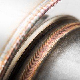 Sportowy Tłumik Przelotowy RM02 54mm Okrągły – Przetłoczony, Uniwersalny, Stal Kwasoodporna T304