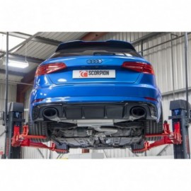 CatBack Audi RS3 8V Facelift niewyciszony z zaworami