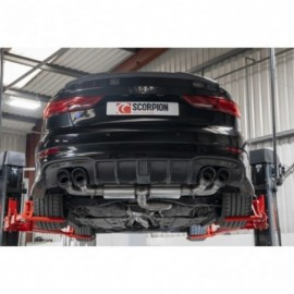 CatBack Audi S3 2.0T 8V Saloon PFL Resonated with Electronic Valves