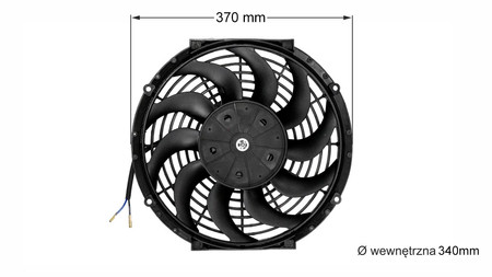 Wentylator 14" typ 2 tłoczący/ssący