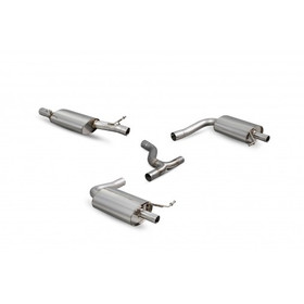 CatBack Volkswagen Golf R Estate MK7 Resonated