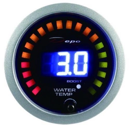 DEPO Gauge 2in1 - Turbo / Water temp