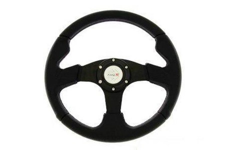 Sport steering wheel PRO 350mm offset:0mm Leather Black