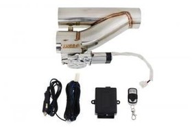 Elektryczna przepustnica wydechu Y-Pipe 3" (76 mm) zestaw z pilotem
