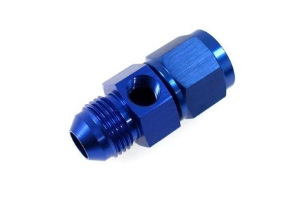 FEMALE TO MALE NIPPLE AN10 with sensor inlet 1/8NPT