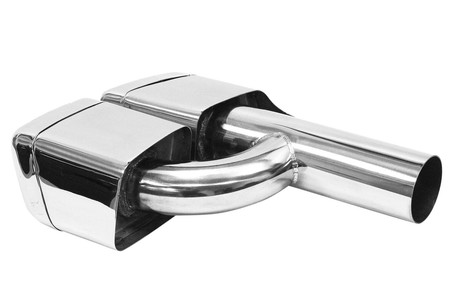 Końcówka tłumika 255×100 mm, wejście 63 mm – Mercedes E63 W212