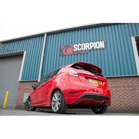 CatBack Ford Fiesta MK7 1.0T EcoBoost (ST Valance) Resonated