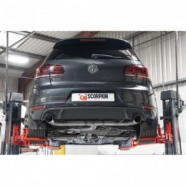 CatBack Volkswagen Golf Mk6 GTI Edition 35 2.0 TSI wyciszony Predator