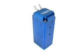 Oil Catch Tank 15mm Niebieski Kwadratowy D1Spec
