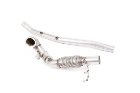 Large-bore Downpipe and De-cat Volkswagen T-Roc R 2.0TSI 300ps ( with OPF/GPF ) 2019 - 2022 Milltek Sport