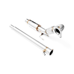 Downpipe Skoda Octavia RS Mk2 2.0 TSI with muffler