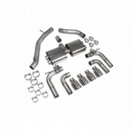 CatBack Audi S3 2.0T 8V Saloon PFL Non-resonated with Electronic Valves