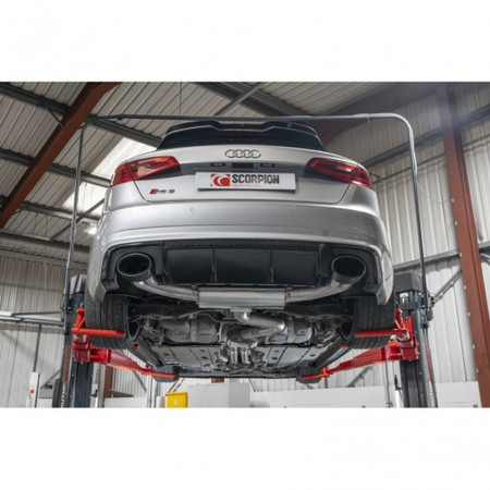 CatBack Audi RS3 8V 15-17 wyciszony bez zaworów