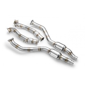Downpipe Audi S6 S7 RS6 RS7 C7 4G 4.0 TFSI 2012-2017 V8 Biturbo Quattro z katalizatorem EURO 4 100 CPSI