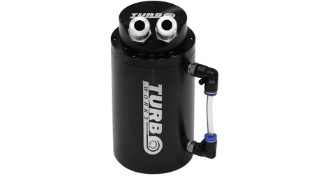 Oil Catch Tank 0.7L 15mm Czarny