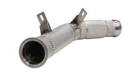 Downpipe Mercedes Benz AMG GT63 GTS63 with heat shield