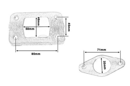 Exhaust manifold Audi 1.8 TURBO T3 cast iron RACE