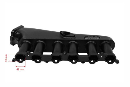 Intake Manifold Toyota Chaser Supra 1JZ with Throttle Body and Fuel Rail Black