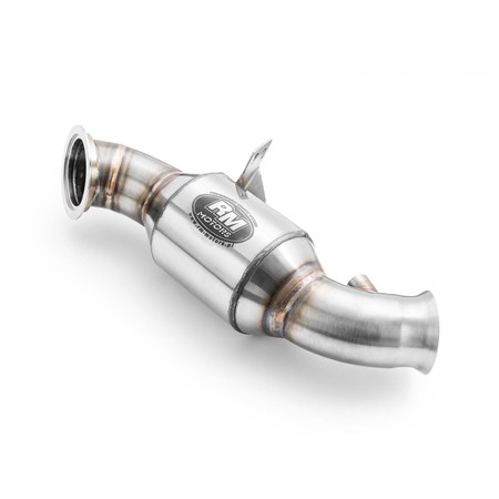 Downpipe Mercedes W205 C200 2.0 Turbo z tłumikiem