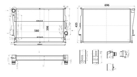 Performance Radiator BMW E46