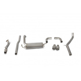 CatBack Fiat 500/595 Abarth 1.4 (IHI/Garrett Turbo) Non-resonated