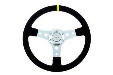 PRO sport steering wheel 350 mm black suede – 0 mm offset