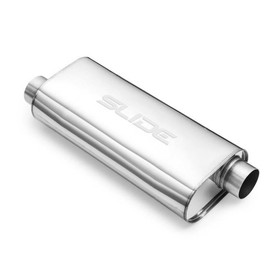 Center muffler 51mm/550mm SLIDE 304SS 
