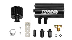 Oil Catch Tank 0.3L 12mm / 15mm Black