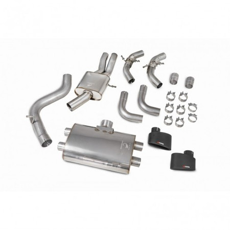 CatBack Audi RS3 8V Facelift Resonated Cat/GPF-back System with Valves