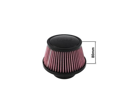 TurboWorks Conical Air Filter 80mm Diameter 77mm Purple