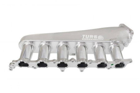 Intake Manifold Toyota Lexus 2JZ-GE with Throttle Body and Fuel Rail Silver