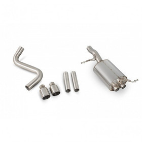 Rear Silencer Ford Fiesta 1.0T EcoBoost (ST Valance)