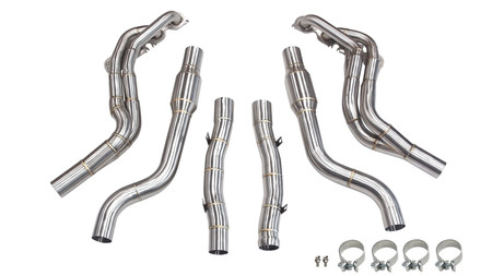 Exhaust manifold Mercedes Benz AMG C63 W204 M156 4-2-1 Longtube