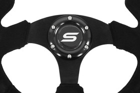 SLIDE steering wheel 320 mm suede black - 20 mm offset