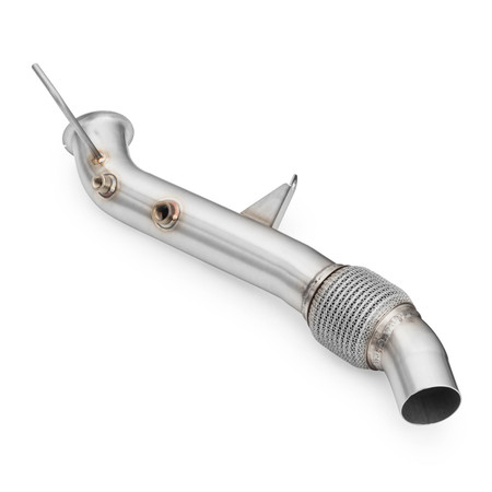 Downpipe BMW E90 E91 318d 320d M47N2 outlet 61 mm