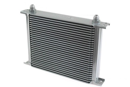 Oil Cooler TurboWorks 28 - rows 260x235x50 AN10 Silver