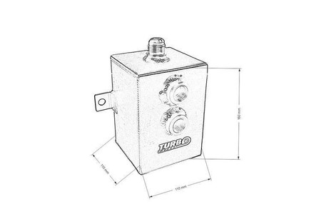 Oil Catch Tank 2L Black