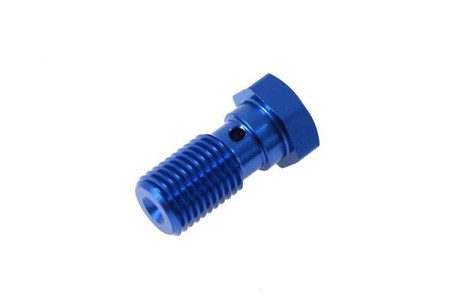 BANJO BOLT 7/16 - 20NPT ALUMINIUM