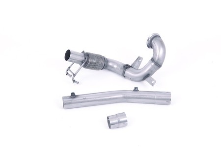 Large-bore Downpipe and De-cat Volkswagen Polo GTI 2.0 TSI ( AW 5 Door inc Facelift Models ) - GPF/OPF Models Only 2019 - 2025 Milltek Sport