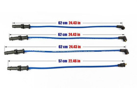 Przewody zapłonowe Subaru Impreza Legacy EJ16-EJ22 89-92 Niebieskie