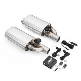 Chamber muffler kit with electric valve EV05 63/300